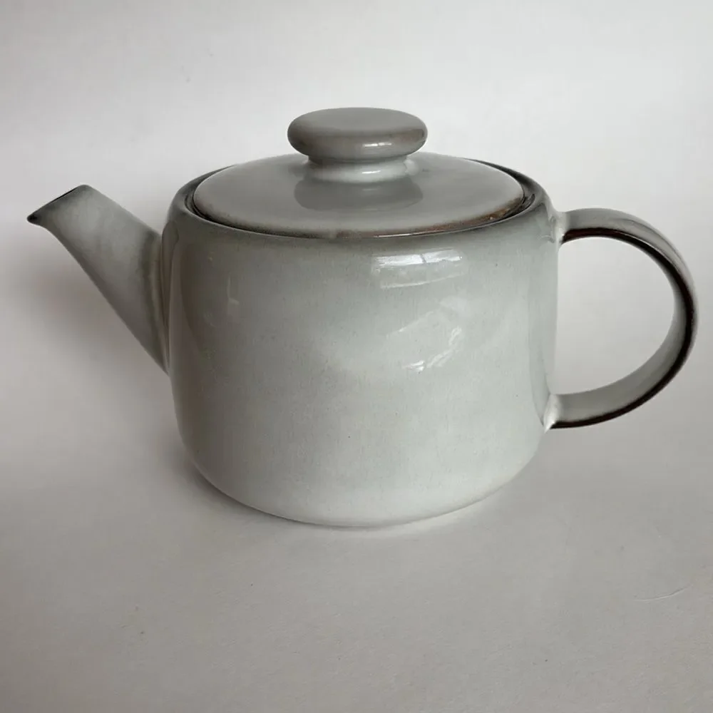 IKEA Gladelig Gray Teapot Stoneware
